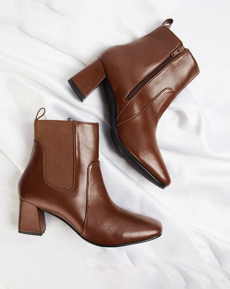 Buy Tan Boots for Women by Ginger by lifestyle Online