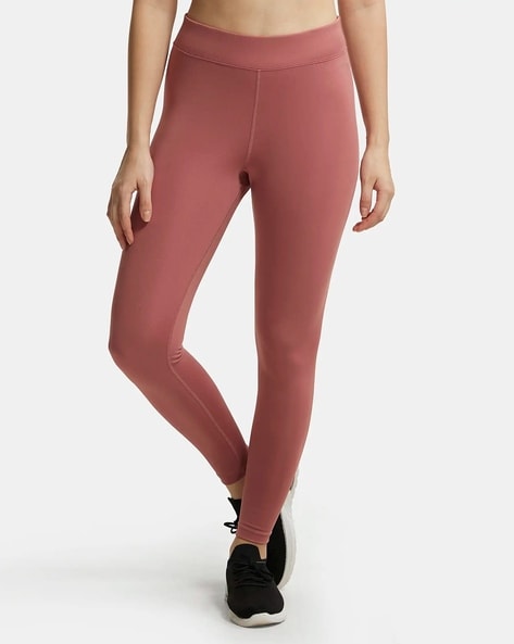 Buy Pink Leggings for Women by JOCKEY Online Ajio