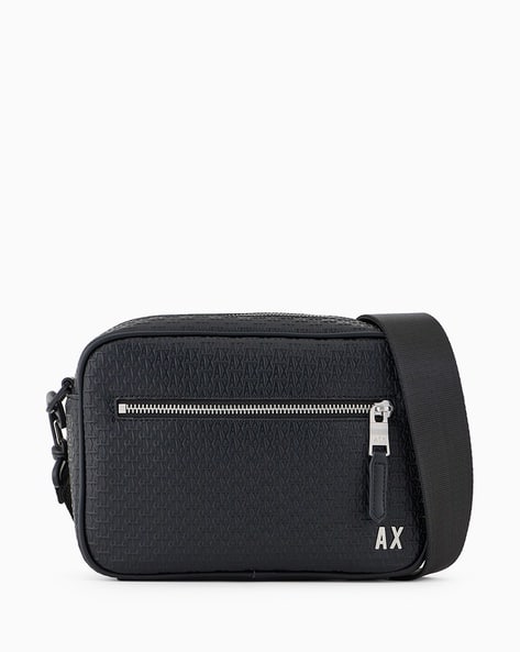 Men Elba Messenger Bag with Detachable Strap