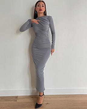 Buy Grey Dresses for Women by Lulu Sky Online