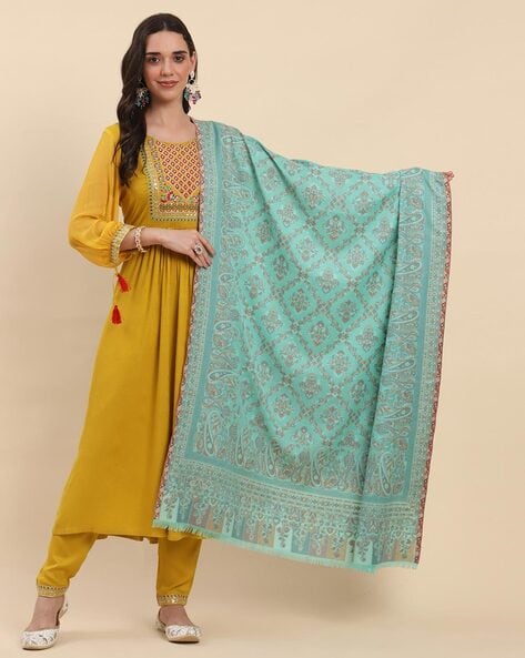 Women floral shawl Price in India