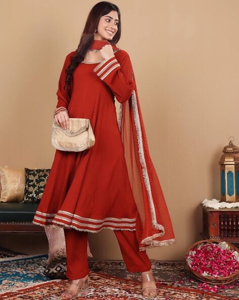 Woman Anarkali Kurta Set Price in India