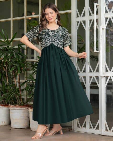 white christmas dresses Strapless Long Floral-print Prom Dress with Ruffles Pink/Print / 00 main image 0