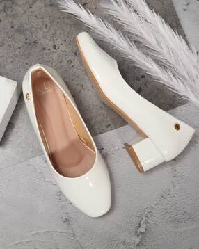 Women Round-Toe Slip-On Pumps-image-28