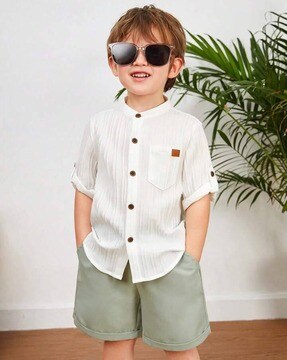 Boys dress set top
