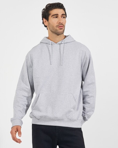 Buy Grey Sweatshirt Hoodies for Men by Styli Online Ajio