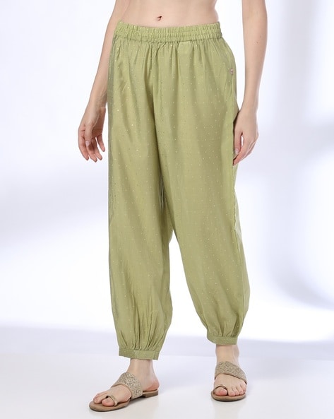 Green Salwars & Churidars for Women by AVAASA MIX N' MATCH Online | Ajio.com