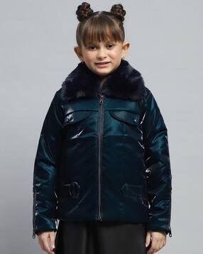 monte carlo Girls Zip-Front Bomber Jacket-picture-47