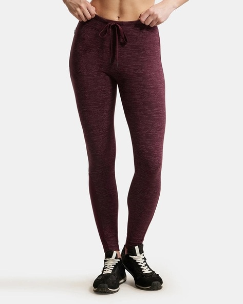 Buy Winetasting Marl Leggings for Women by JOCKEY Online Ajio