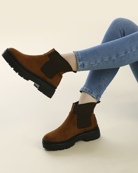 Buy Tan Boots for Women by Online