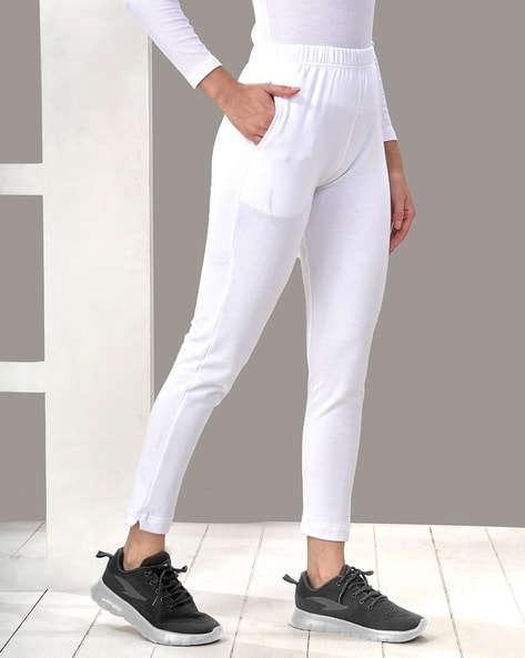 Buy White Leggings for Women by LYRA Online Ajio