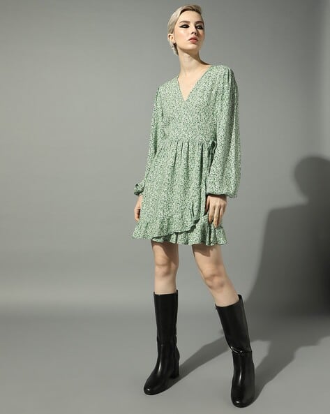 Buy Green Dresses for Women by SUPERDRY Online | Ajio.com