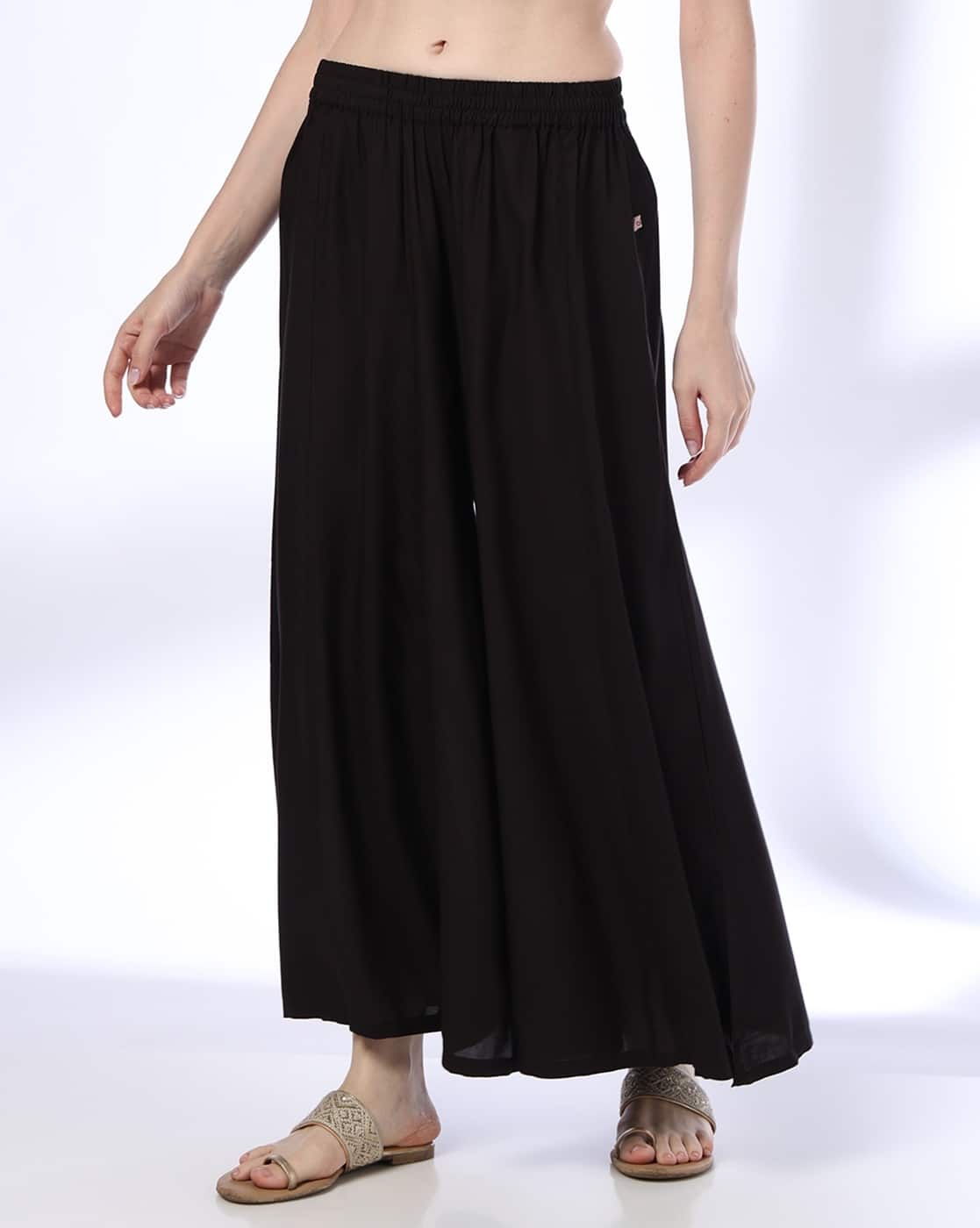 Buy Black Pants for Women by AVAASA MIX N' MATCH Online | Ajio.com