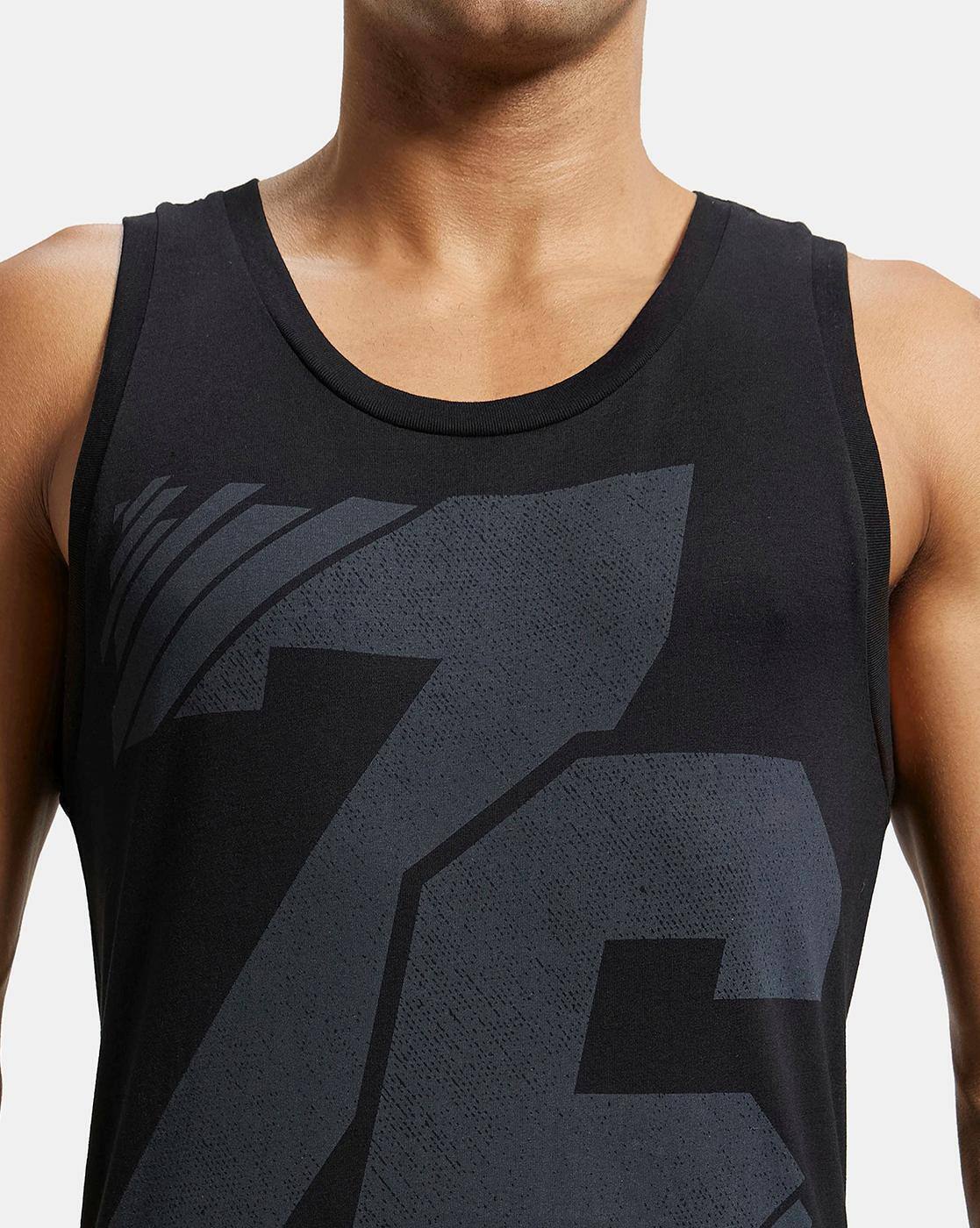 Débardeur (tank Top) Noir Unisexe - 60% Coton 40% Polyester, Coupe Simple, Confortable Au Quotidien