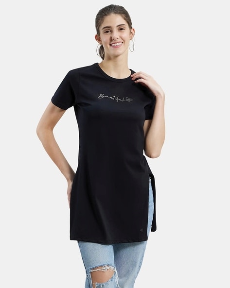 Buy Black Tshirts for Women by JOCKEY Online Ajio