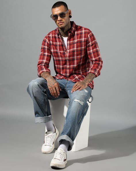 Buy Red Shirts for Men by SUPERDRY Online