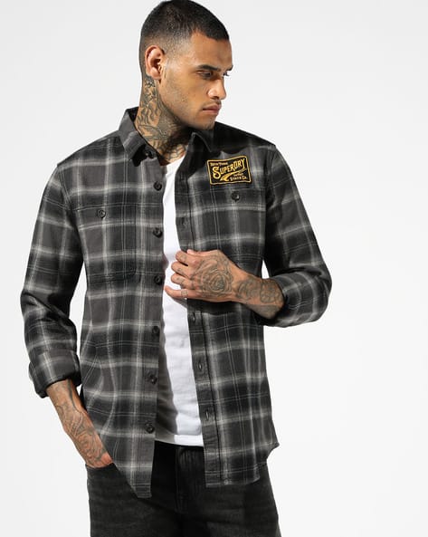 Buy Black Shirts for Men by SUPERDRY Online