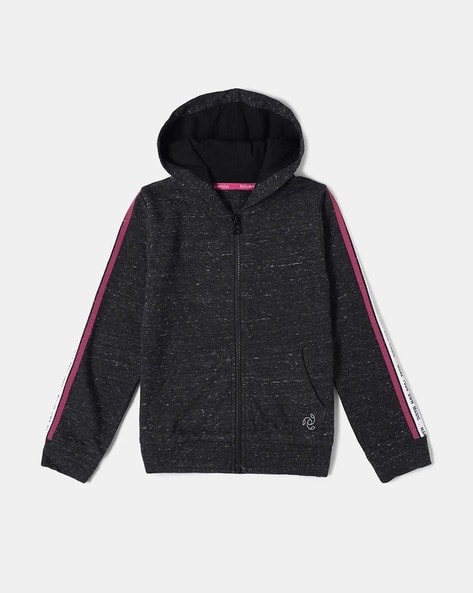 Buy Black Sweatshirts Hoodie for Girls by Jockey Online