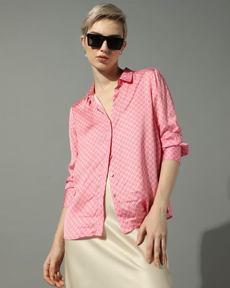 SUPERDRY Studios Satin Printed Shirt