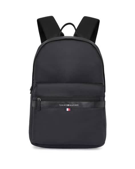 TOMMY HILFIGER Men Laptop Backpack with Zip Closure & Adjustable Strap