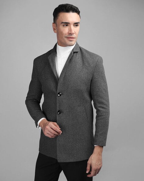 Buy Charcoal Jackets & Coats for Men by Chkokko Online | Ajio.com