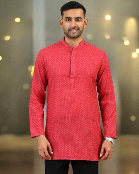 TATTVA Men Slim Fit Printed Kurta