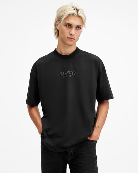 Buy ALL SAINTS Bones Cotton Regular Fit Crew-Neck T-Shirt