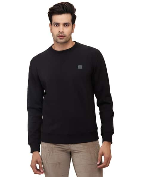 Colorplus Men Regular Fit Sweatshirt with Ribbed Hems
