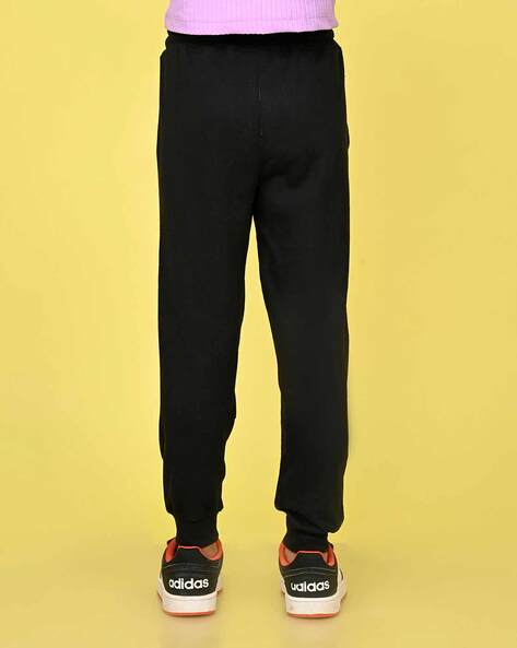 Buy Black Track Pants for Girls by Nusyl Online