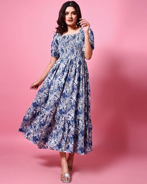 Women Floral A-line Dress