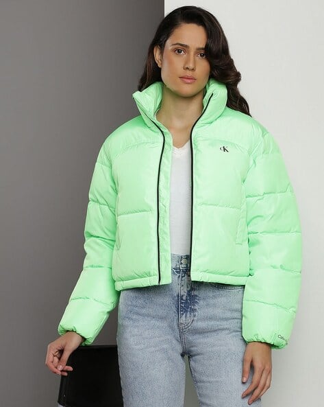 CUP&CONE Puff jacket size 1 ライムグリーン Puff Jacket - Black – CUP AND CONE