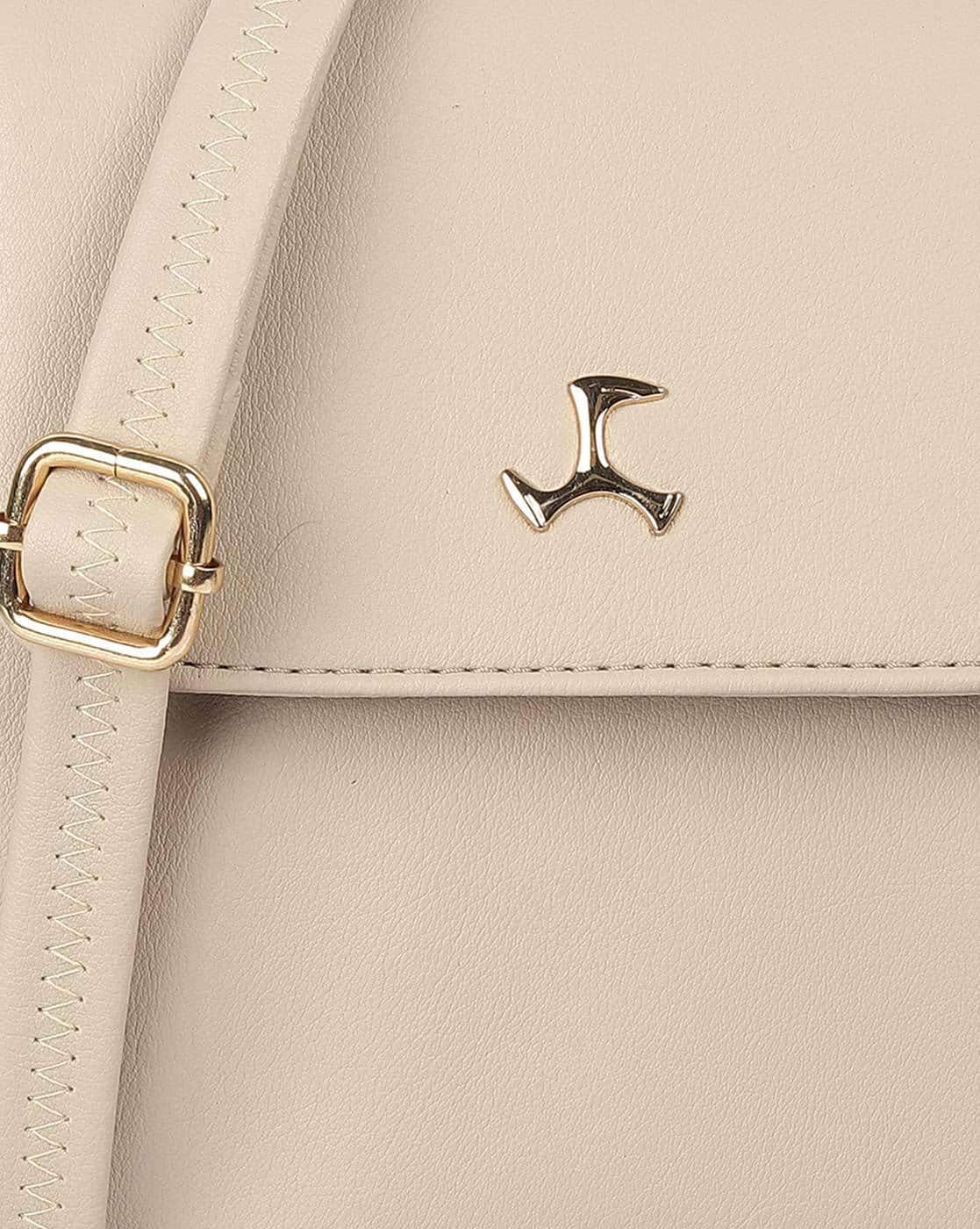 Buy Beige Handbags for Women by Mochi Online | Ajio.com