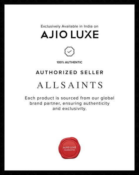 Buy ALL SAINTS Logo Print Oversized Fit Crew-Neck T-Shirt | Jet 