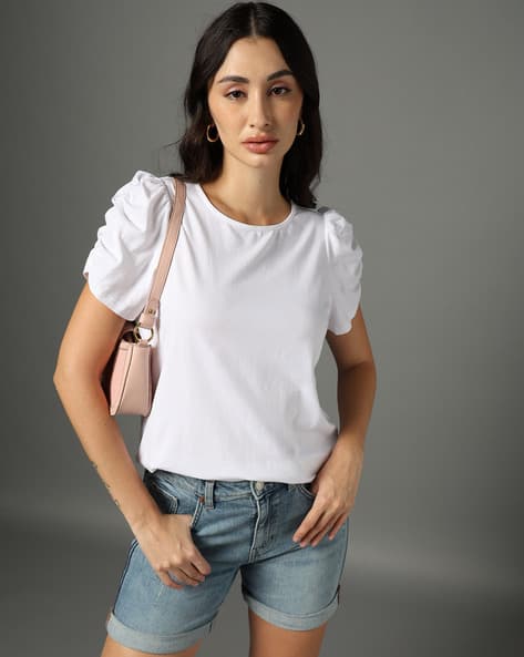Marks & Spencer Tulip Sleeve Jersey Top