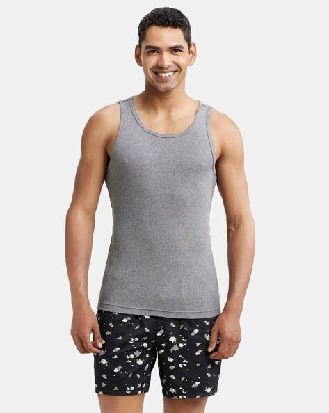 Grey Jockey Vest Online Buy Jockey Grey Regular Fit Vest For Men