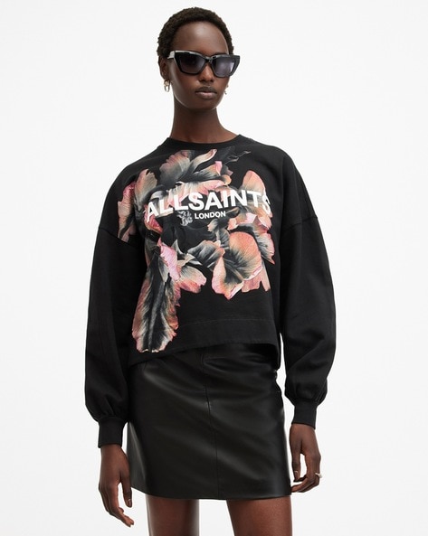 All saints women's sweatshirt online