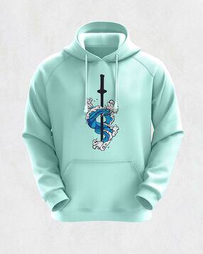 crazymonk Men Graphic Hooded Sweatshirt-picture-42