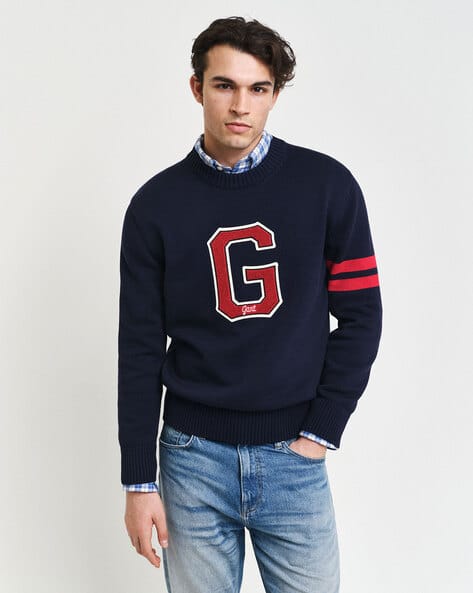 Buy Blue Sweaters Cardigans for Men by Gant Online