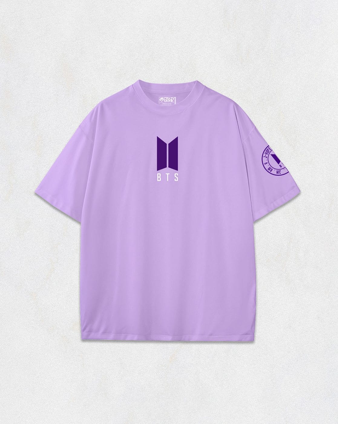 Buy Crazymonk BTS-Men Typographic Print Ove Online | Ajio.com