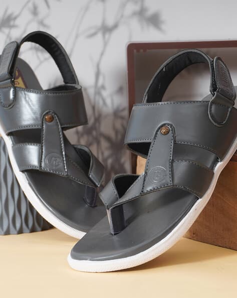 Mens Sandals Dark Gray Sandals Buy Grey Sandals For Men By G L