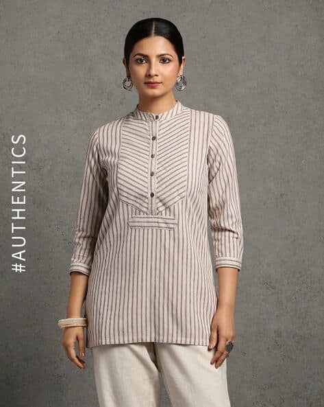 Indie Picks Women Stripes Tunic