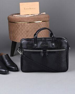 louis stitch Mens Textured Laptop Bag-picture-16