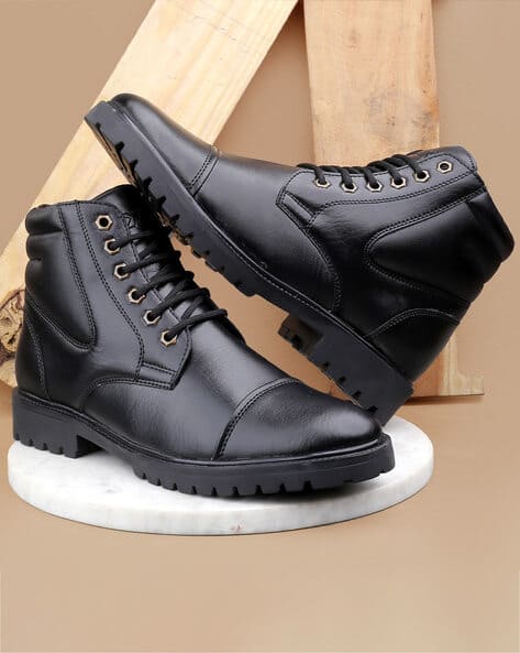 Buy Black Boots for Men by BXXY Online