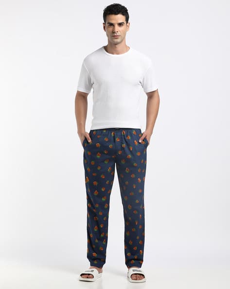 Strawberry Print Cotton Pyjamas