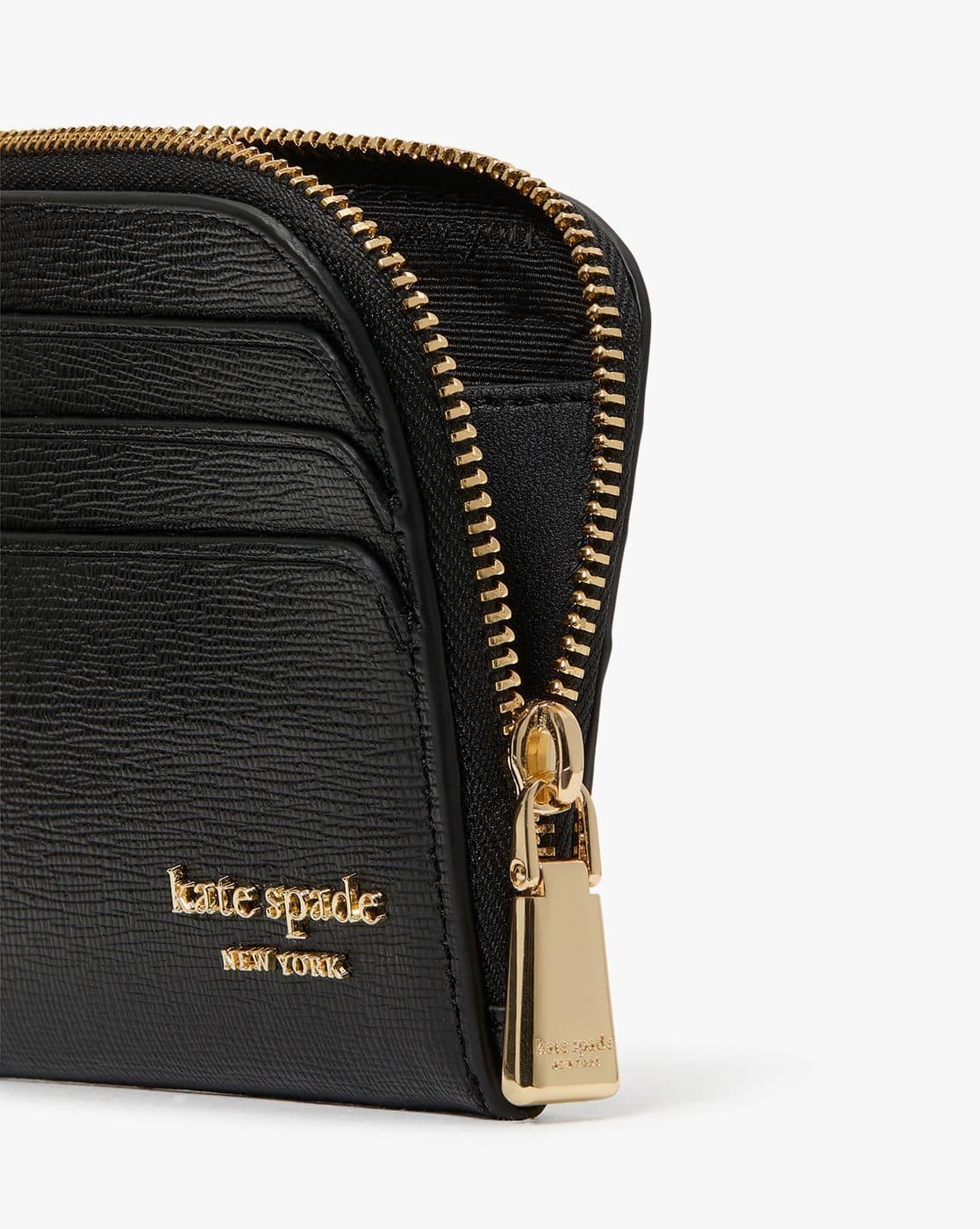 ワタイチカート Buy KATE SPADE Devin Coin Card Case Wristlet | Black Color Women