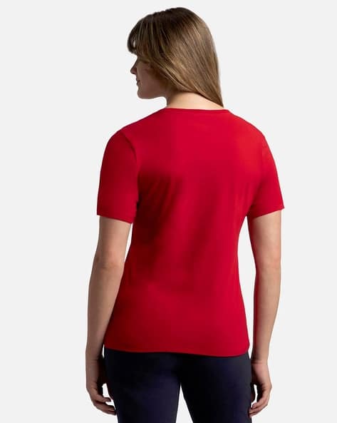 Buy Red Tops & Tshirts for Women by Jockey Online | Ajio.com