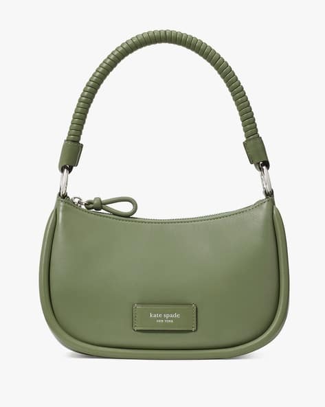 Loop Smooth Leather Shoulder Bag