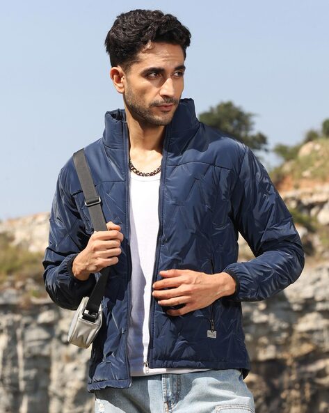 Buy Blue Jackets Coats for Men by Campus Sutra Online Ajio