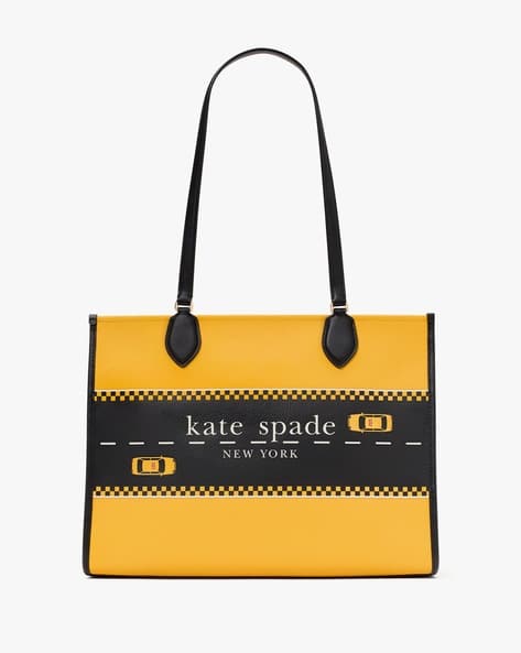 Manhattan Taxi Large Market Tote Bag