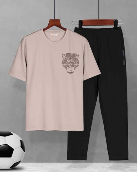 Bullmer Men Oversized T-Shirt & Pants Co-Ords